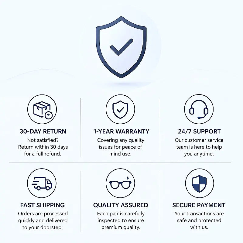 Blue Light Blocking Glasses | Unisex Photochromic Lenses, Lightweight Semi-Rimless Metal Frame