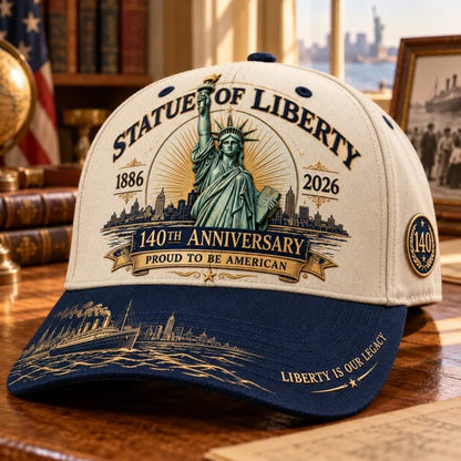 US Statue of Liberty 140th Anniversary Cap