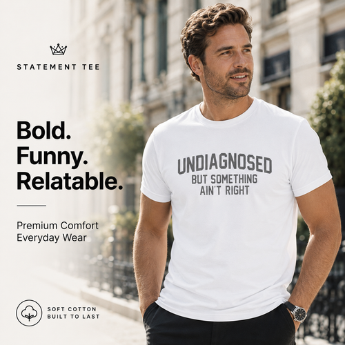 Unisex Graphic T-Shirt – Premium Cotton Blend, Relaxed Fit, Soft & Comfortable, Sizes S–4XL🤯📣