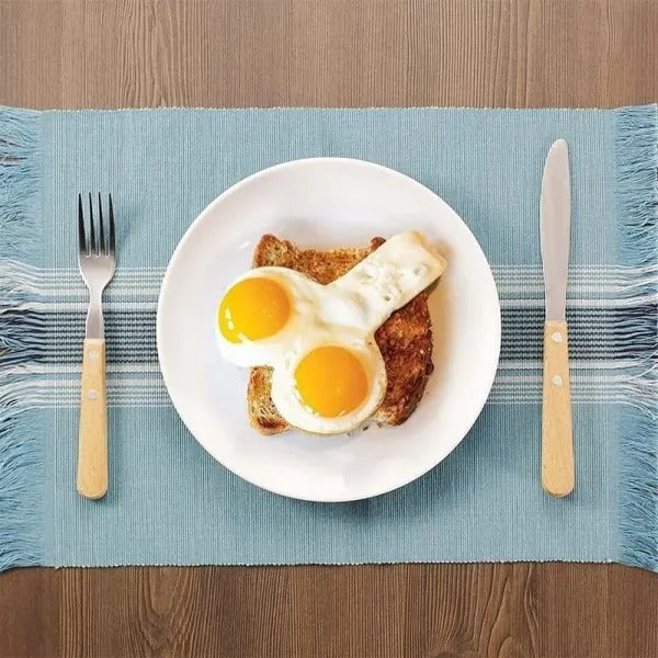 FUNNY MIDDLE FINGER EGG  MOLD🍳