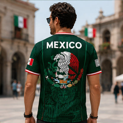 2026 Mexico Chichén Itzá Football Jersey ⚽ Vintage Pyramid Design | Limited Edition Fan