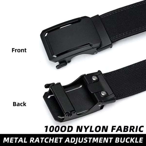 BUY 2 FREE SHIPPING🔥🔥Upgraded Double-Layer Thick Nylon Tactical Belt with Automatic Buckle