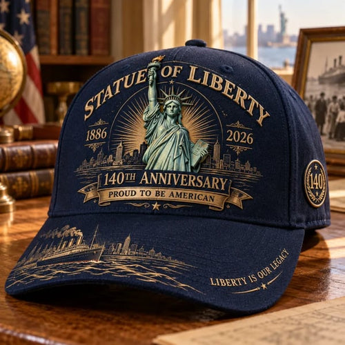 US Statue of Liberty 140th Anniversary Cap