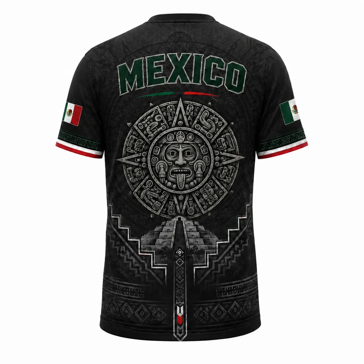 Men’s Mexico Heritage V-Neck Graphic Tee for Summer