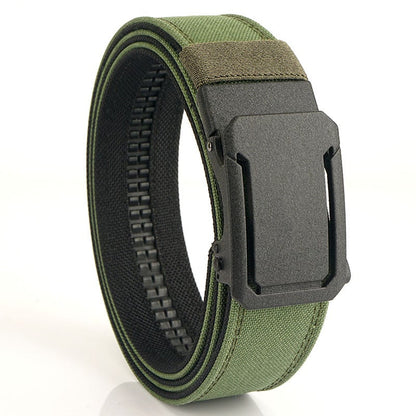 BUY 2 FREE SHIPPING🔥🔥Upgraded Double-Layer Thick Nylon Tactical Belt with Automatic Buckle