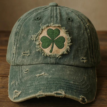 Vintage Shamrock Baseball Cap – A Symbol of Irish Luck & Timeless Style