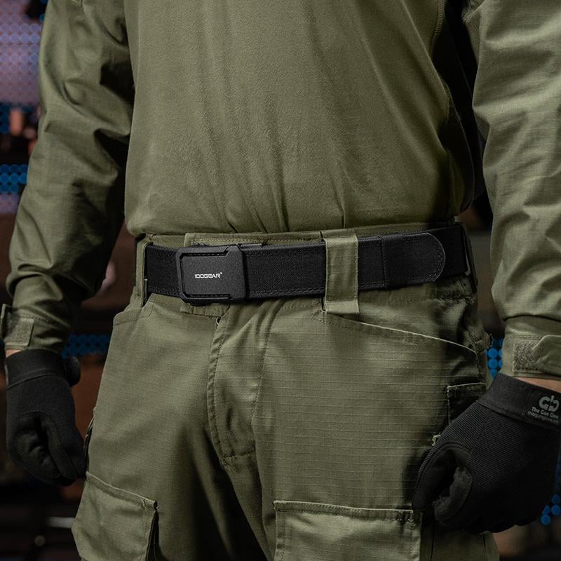 BUY 2 FREE SHIPPING🔥🔥Upgraded Double-Layer Thick Nylon Tactical Belt with Automatic Buckle