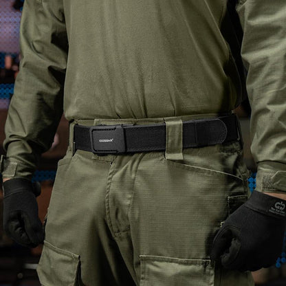 BUY 2 FREE SHIPPING🔥🔥Upgraded Double-Layer Thick Nylon Tactical Belt with Automatic Buckle