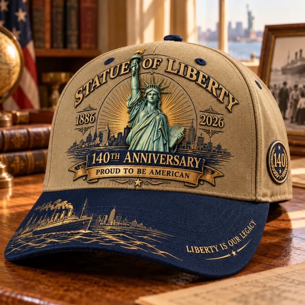 US Statue of Liberty 140th Anniversary Cap