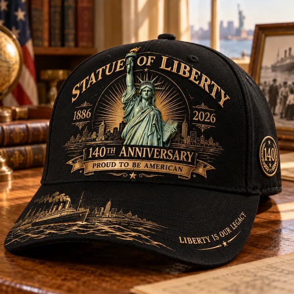 US Statue of Liberty 140th Anniversary Cap