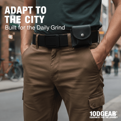BUY 2 FREE SHIPPING🔥🔥Upgraded Double-Layer Thick Nylon Tactical Belt with Automatic Buckle
